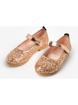 Rose  Simli Cırtlı Kız Çocuk Ayakkabı