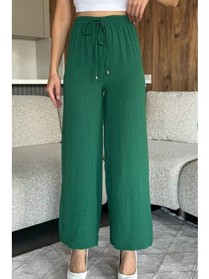 Kadın Bel Lastikli Bol Kesim Pantolon P-00018020