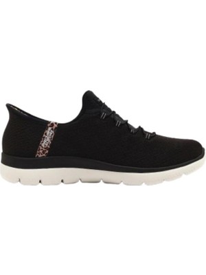 Skechers Summıts Leopard Chıc 150275TK-BKMT Siyah Koşu&yürüyüş Ayakkabısı