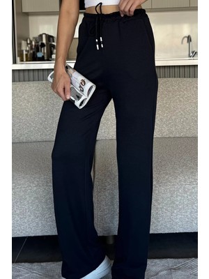 Bel Lastikli Bol Paça Eşofman Altı P-00018007