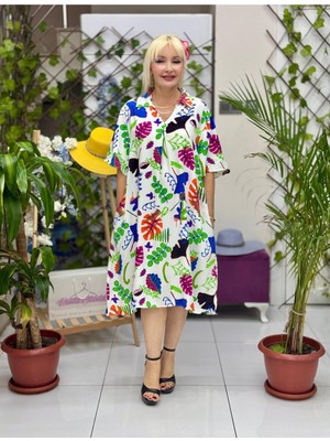 RM18119 Viskon Roma Elbise