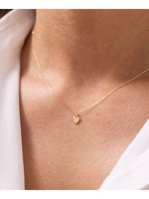 Aşkın Simgesi Kalp 14 Ayar Altın Kolye