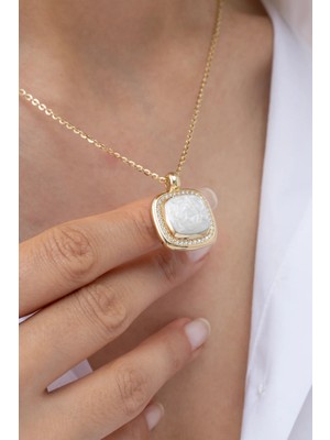 Cetaş Ay Işığı Ilhamlı 14 Ayar Altın Kolye