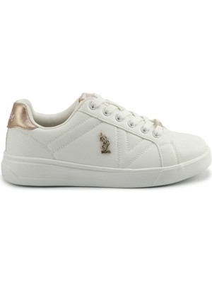 U.s. Polo 102021411 Exxy 5pr Beyaz Kadın Günlük Sneakers