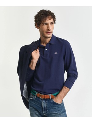 Gant Polo Yaka Regular Uzun Kollu Sweatshirt