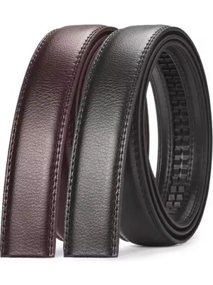 2 Adet Otomatik Kemerler Için Tokasız Kemeri / Sadece Şerit