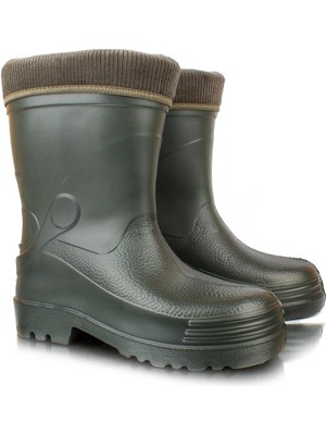 Lemigo Wader Haki Eva Çizme Su Geçirmez Lastikli Bağlama Özelliği ile Dayanıklı Outdoor Kullanım