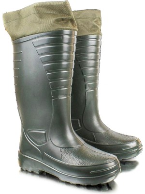 Lemigo Neverland Haki Kar Botu Outdoor Kullanım için Su Geçirmez Lastikli Tasarım