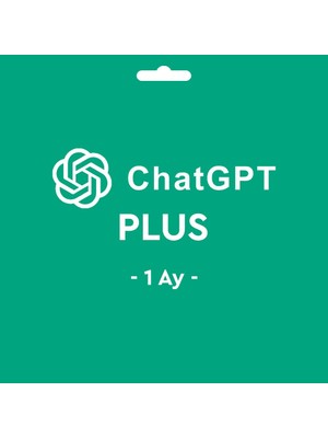 ChatGPT Plus - 1 Aylık Abonelik Hesabı, Dijital Kod ile Online Teslimat Garantisi