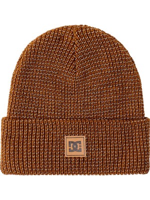 Dc Label Beanie Hdwr Erkek Kahverengi Bere