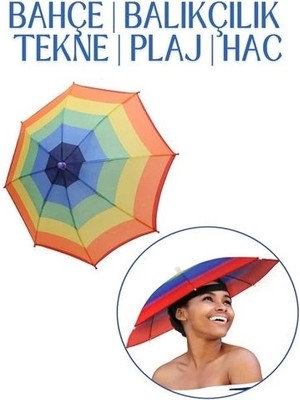 Turk Relax Eller Serbest 4 Mevsim Kafa Şemsiyesi