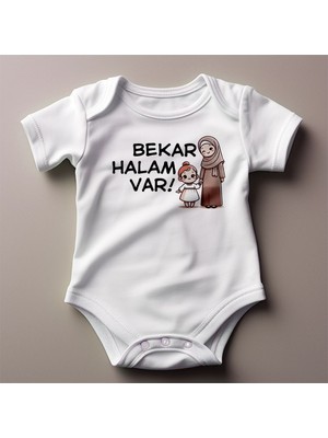 Bekar Halam Var Yazılı Baskılı Zıbın