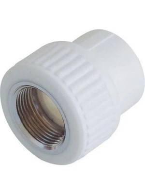 Kalde Dişi Nipel Q25X3/4 Pp Beyaz