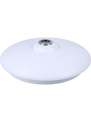 Powermaster PM-27330 BEYAZ 35*10.5 cm 24 Watt Bluetooth Hoparlörlü Tavan Aydınlatma (AL-BL303) Tornavida Hediyeli