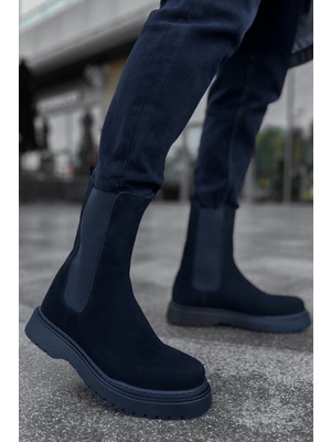 Alaska Premium Süet Erkek Bot Siyah