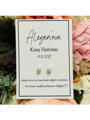 Bursa Tasarım Dünyası Kına Hatırası (24 Adet) INCIKÜPE