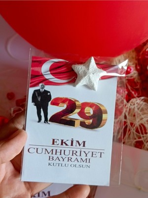 10 Adet 29 Ekim Cumhuriyet Bayramı Karne 23 Nisan Okula Hoşgeldin Okul Hediyesi Tohum