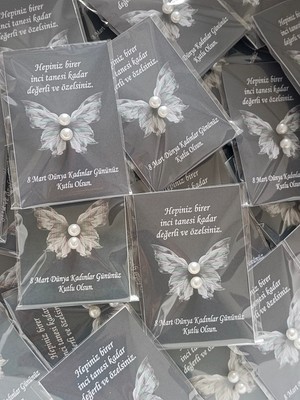 20 Adet Inci Küpe 8 Mart Kadınlar Günü Hediyesi