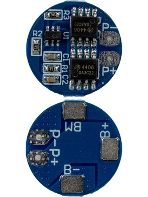 2s 5A Bms Devresi Lityum Batarya Şarj Modülü 17X3MM (4172)