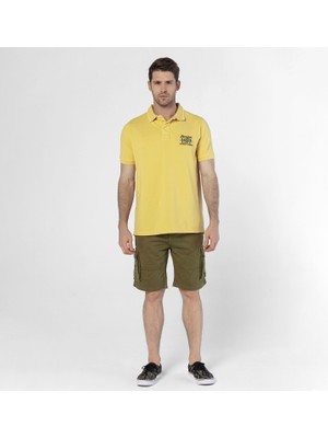 Routefield Paden Erkek Sarı Polo Tişört