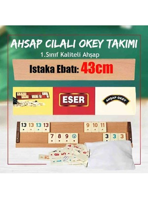 Özel Üretim Doğal Ahşap Okey Takımı & El Işçiliği Lüks Tasarım, Vıp Taşlar Premium Oyun Seti 💫