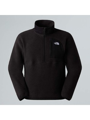 M Yumıorı Off Peak 1/2 Zıp Jacket Black