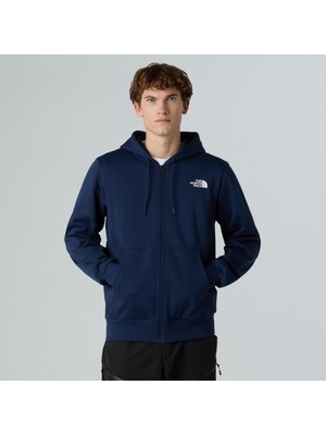 M Sımple Dome Full Zıp Hoodıe Navy