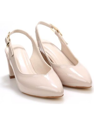 Pisagor PS-32480 6 cm Topuklu Kadın Stiletto Ayakkabı