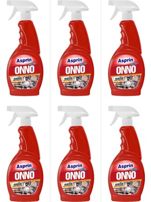 Onno Asprin Çok Amaçlı Genel Temizleyici 6 Adet x 750 ml