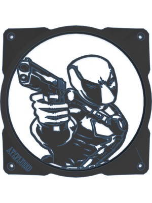 120MM Pc Kasa Fanı Koruyucu Deadpool