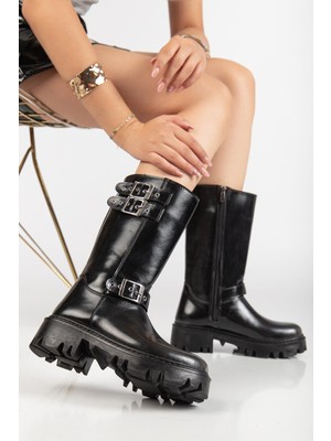 Suins Jewel Model Premium Model Kadın Uzun Bot