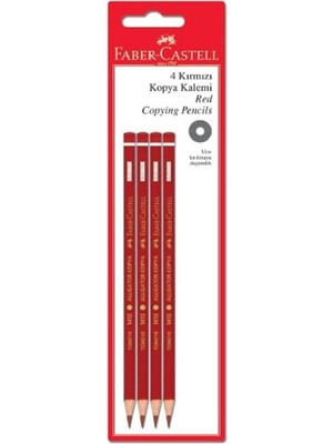 Faber-Castell Kopya Kalemi, Kırmızı