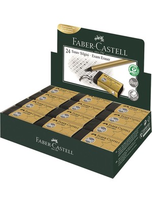 Faber-Castell Sınav Silgisi Gold Edition 24 Lü Df