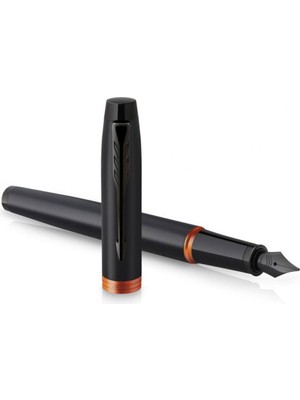 Parker Dolma Kalem Im Profesional Siyah-Turuncu Bt