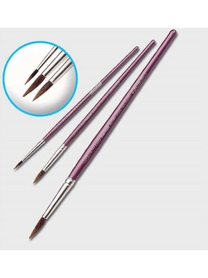 Samur Fırça Sulu Boya Extra Kalem Midilli Kıl 03