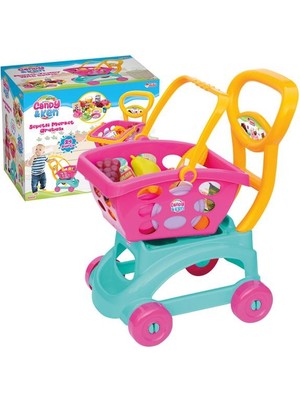 Dede Oyuncak Candy & Ken Sepetli Market Arabası 03032