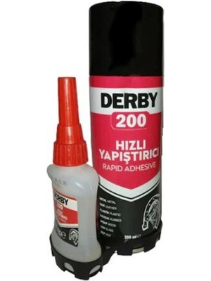 Derby Sprey Yapıştırıcı Mdf Aktivatör 200 Ml+50 ml