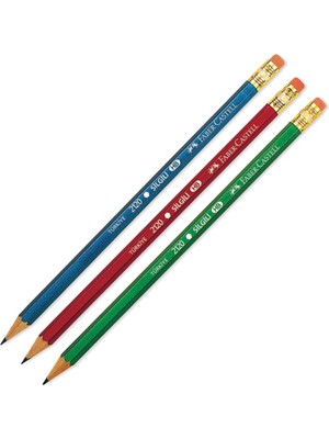 Faber-Castell Kurşun Kalem 2120 Köseli Silgili 2120