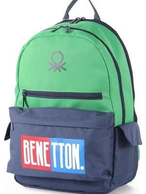 Benetton Sırt Çantası Çift Bölme 3785