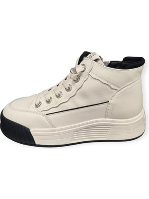 Guja 25K334 Kalın Taban Bilek Boy Kadın Sneakers Bot