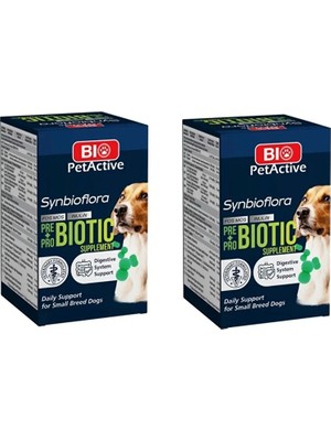 Bio Petactive Synbioflora Mini Irk Köpek Probiotic Sindirim Destekleyen 60 Tablet 30 Gr. x 2 Adet