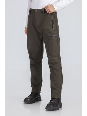Vatan Tekstil Erkek Suya ve Rüzgara Dayanıklı Softshell Outdoor Pantolon