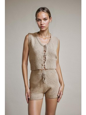 DeFacto Önden Bağlamalı Yelek G2603AX25AU