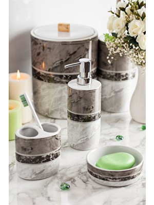 Garnsey Banyo Seti Gri