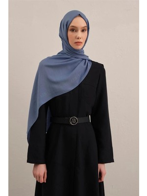 Logo Bordürlü Pamuk Ipek Şal 1  26