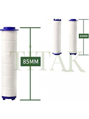 Titak 3 Adet Duş Başlığı Filtresi- Kireç Pas Tortu Engelleyici Filtre