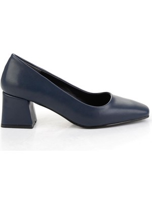 Lacivert  Kadın Klasik Topuklu Ayakkabı K01992111109