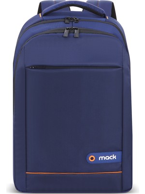 Mack Mcc-006Bl 15.6" Office Usb Girişli Notebook Sırt Çantası Lacivert
