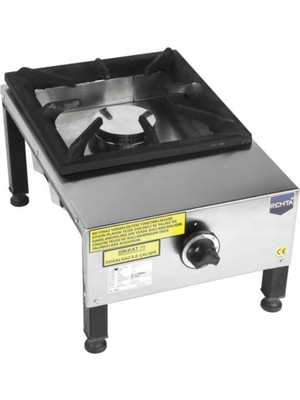 Doğalgazlı Lokanta Ocağı Tekli Set Üstü Ce Belgeli