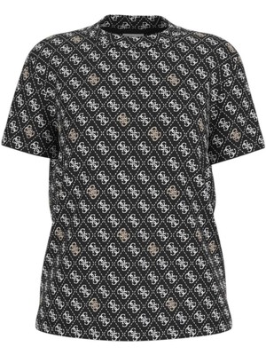 Guess Rhombus Kadın Çok Renkli Aktif Regular Fit T-Shirt V5BI14I3Z14-PJ5U